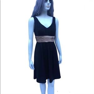 Maggy Boutique Black & Pink Elegant Dress 8P